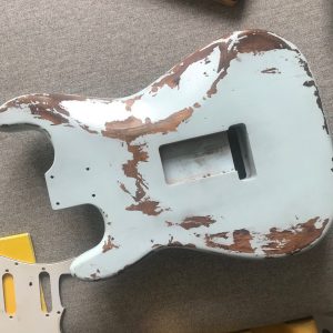 sonic blue relic strat Steelyard Heavy NGS Guitars